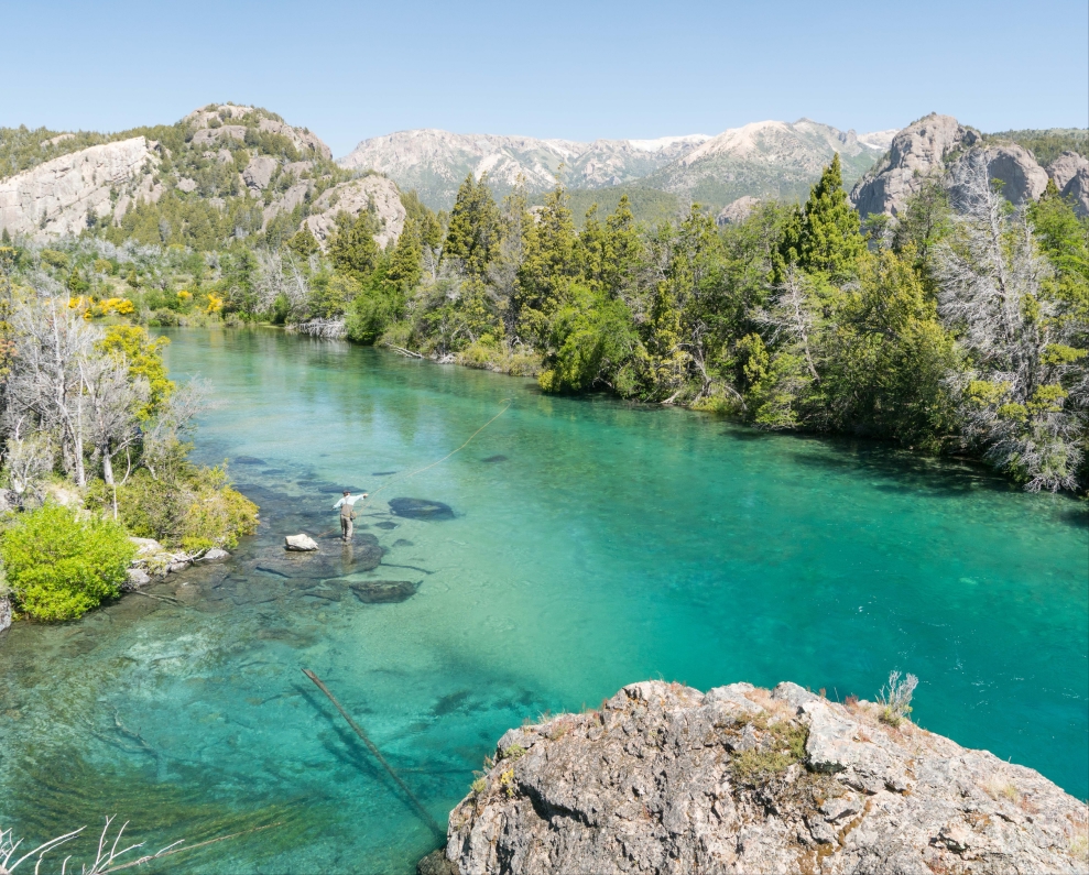 The Traful river